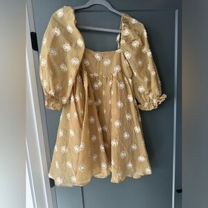 Storia flower ballon dress